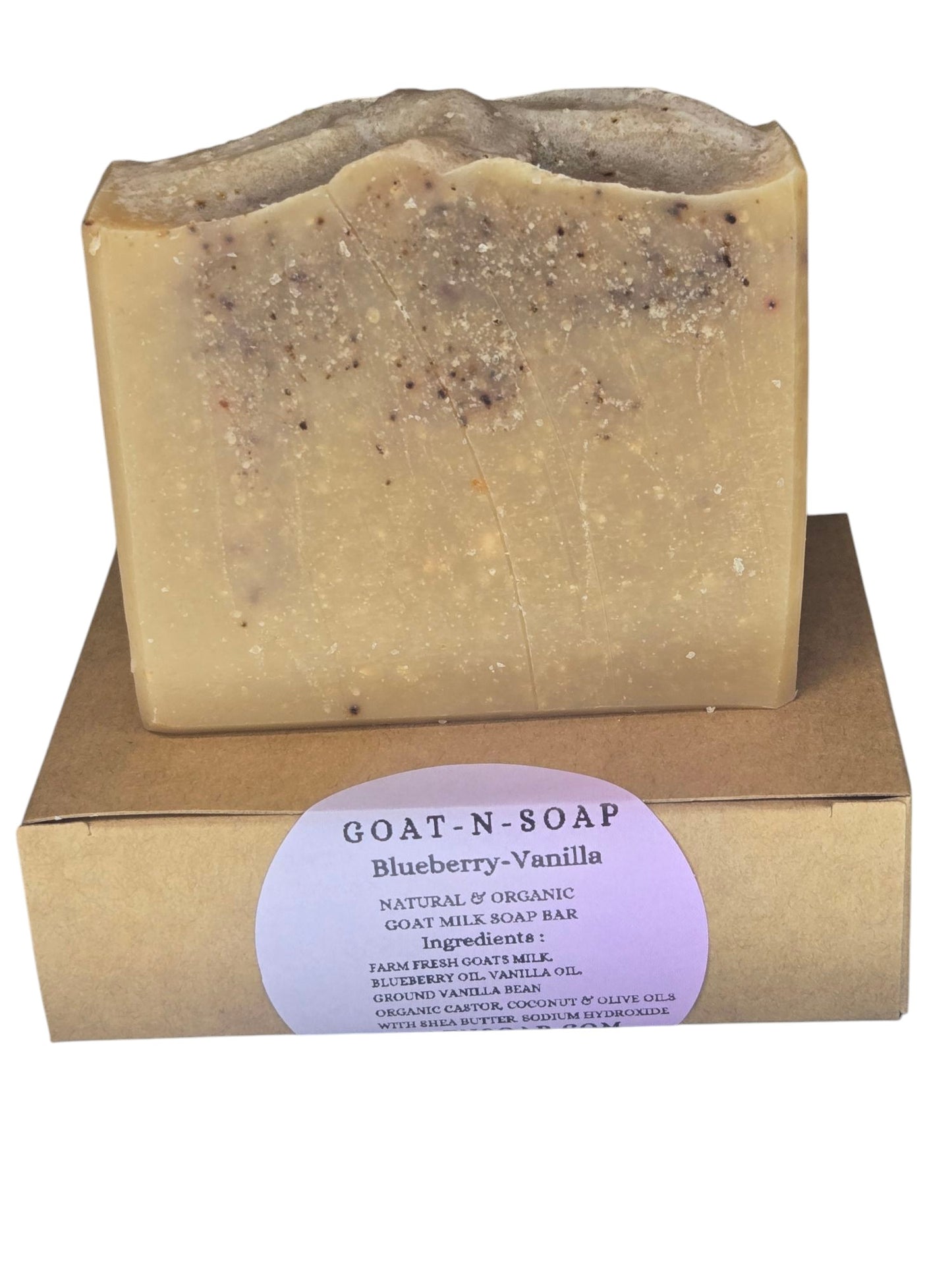 Blueberry & Vanilla Goat Milk Soap