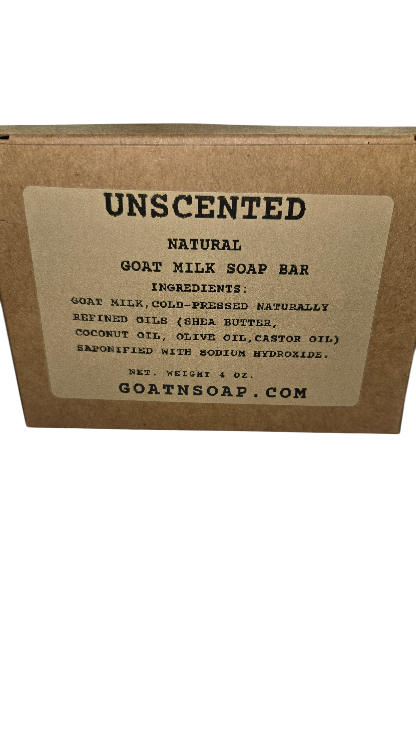 Unscented Pure Goat Milk Soap