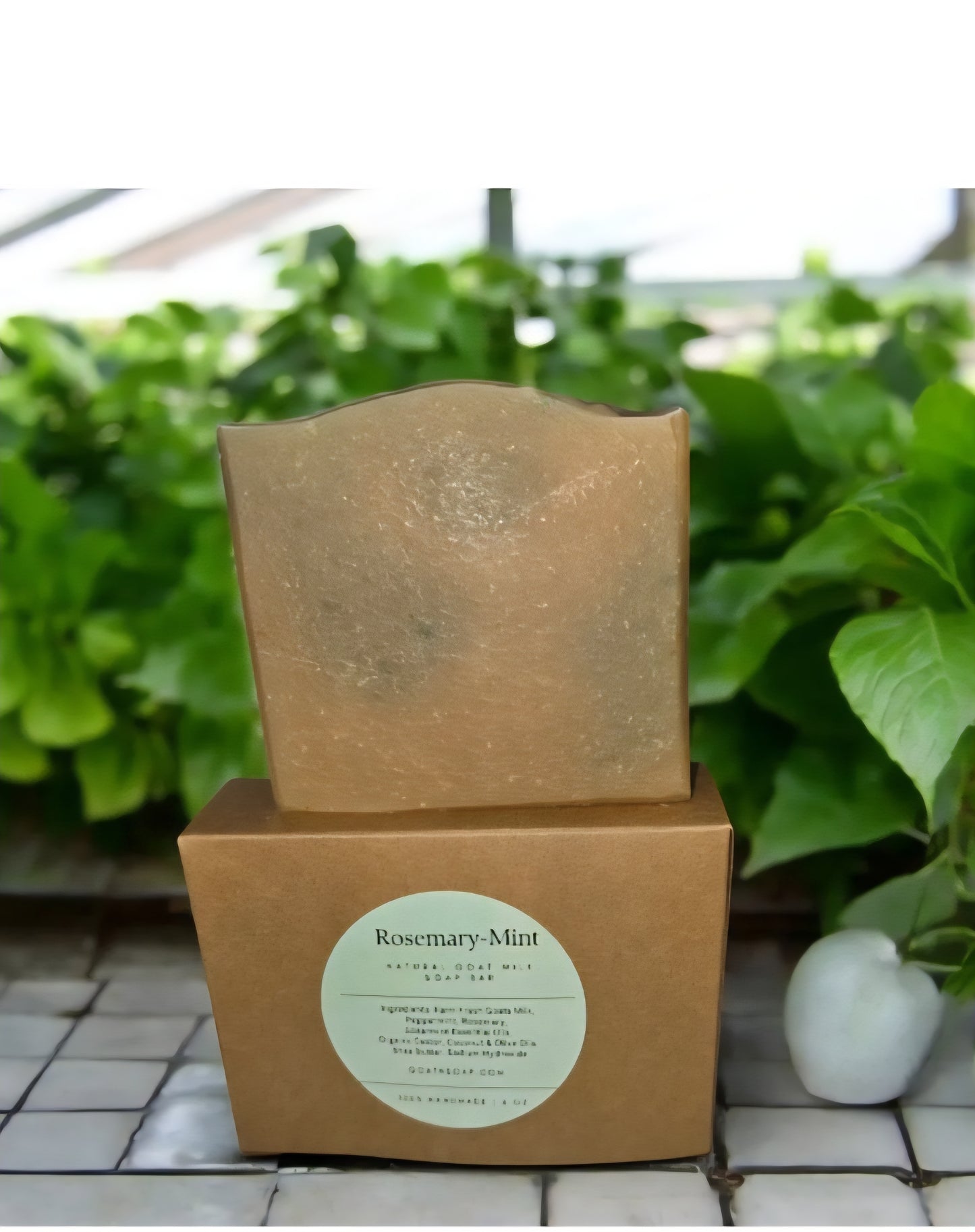 Rosemary-Mint Goat Milk Soap