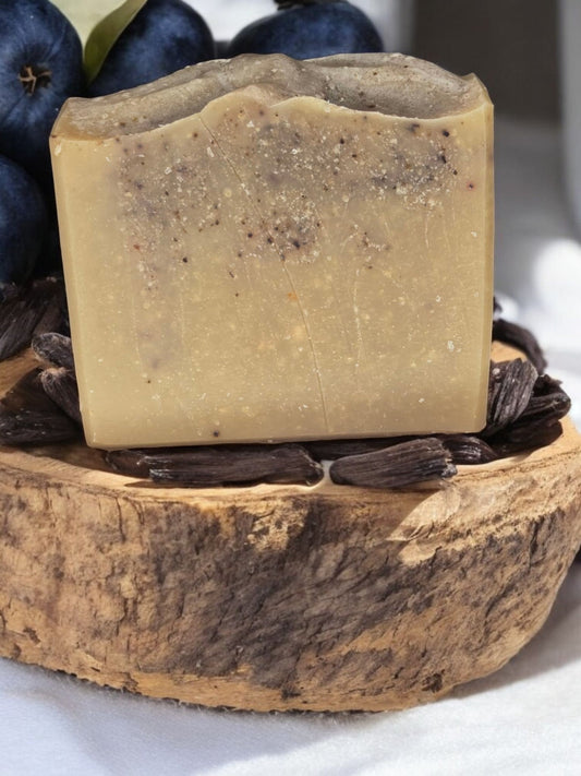 Blueberry & Vanilla Goat Milk Soap