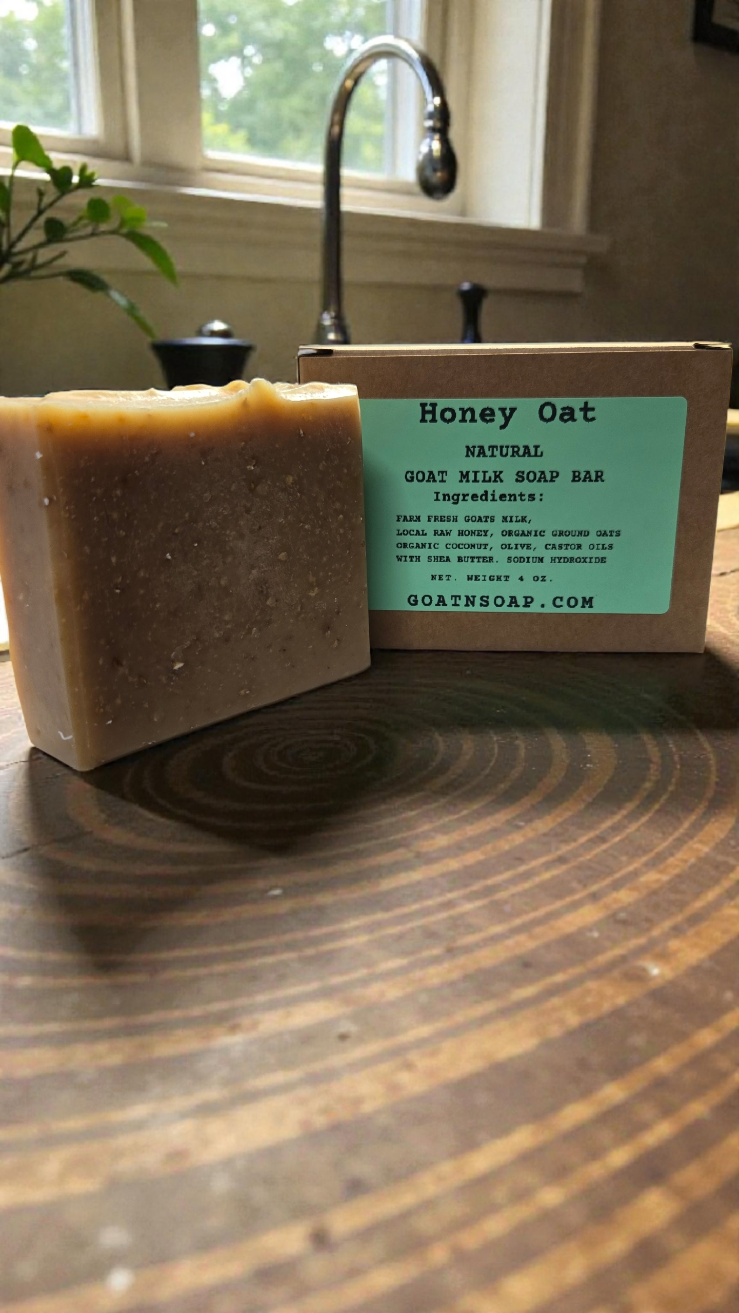 Honey & Oat Pure Goat Milk Soap