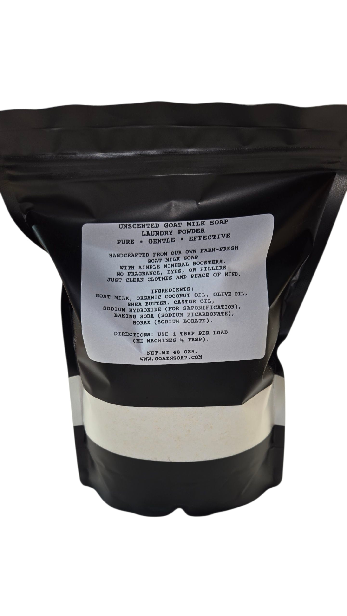 Laundry Powder – Citrus, Floral & Unscented made with goat milk soap