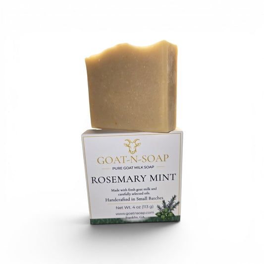 Rosemary-Mint Pure Goat Milk Soap