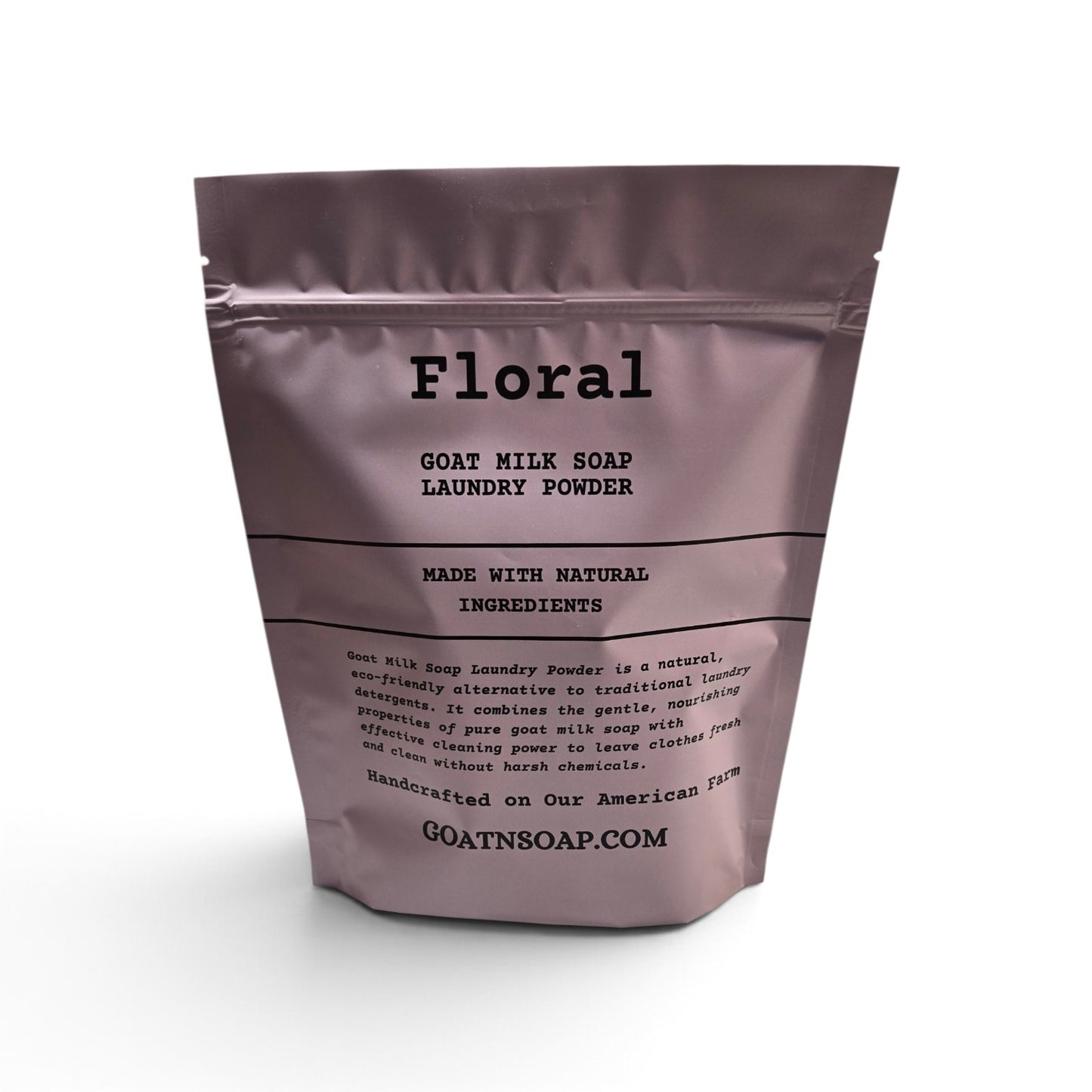 Laundry Powder – Citrus, Floral & Unscented made with goat milk soap