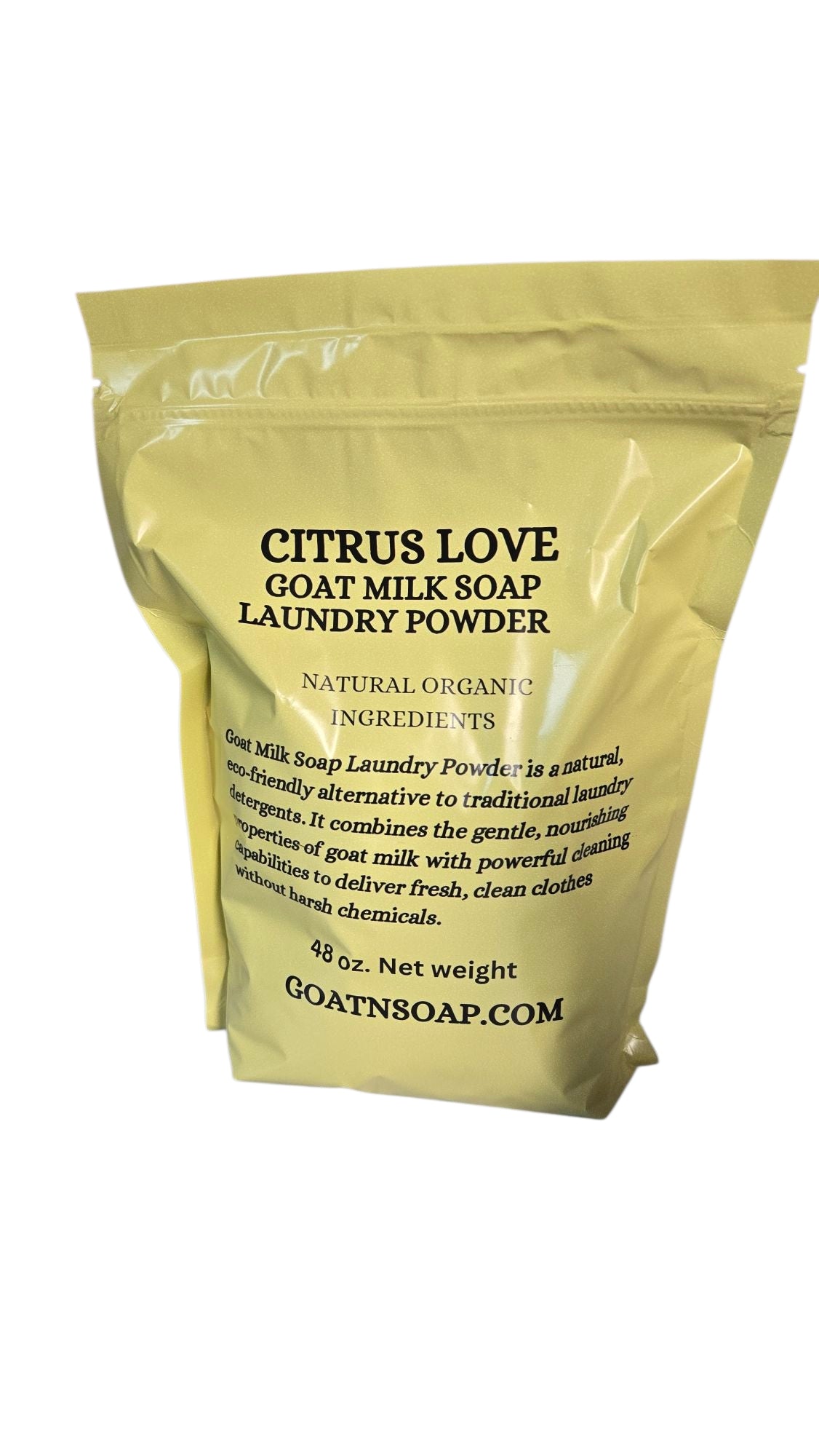Goat Milk Soap Laundry Powder Citrus or Floral