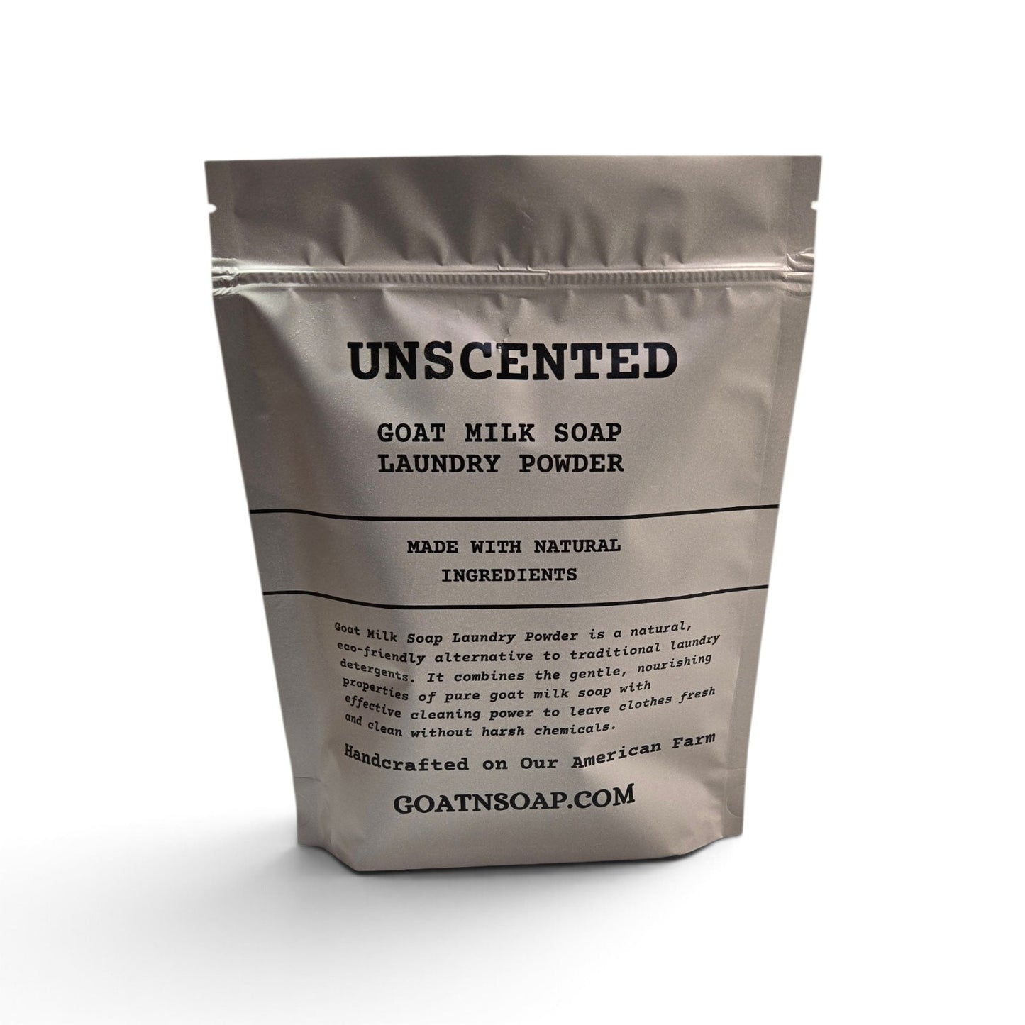 Laundry Powder – Citrus, Floral & Unscented made with goat milk soap